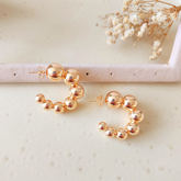 Aretes Bolitas - Colección Acero