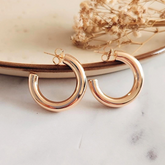 Aretes Leila - Colección Acero