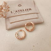 Argollas Elga - Colección Acero