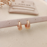 Aretes Izar - Colección Acero