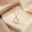 Collar Corazón Mariposa - Colección Trendy
