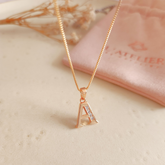 Collar Iniciales Maxi - Colección Acero