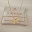 Collar Mariposa Maxi Gold - Colección Acero