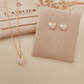 Set Cristina Rose - Colección Acero