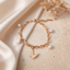 Pulsera Mariposa Perlas - Colección Acero