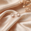 Aretes Corazón Perla - Colección Acero