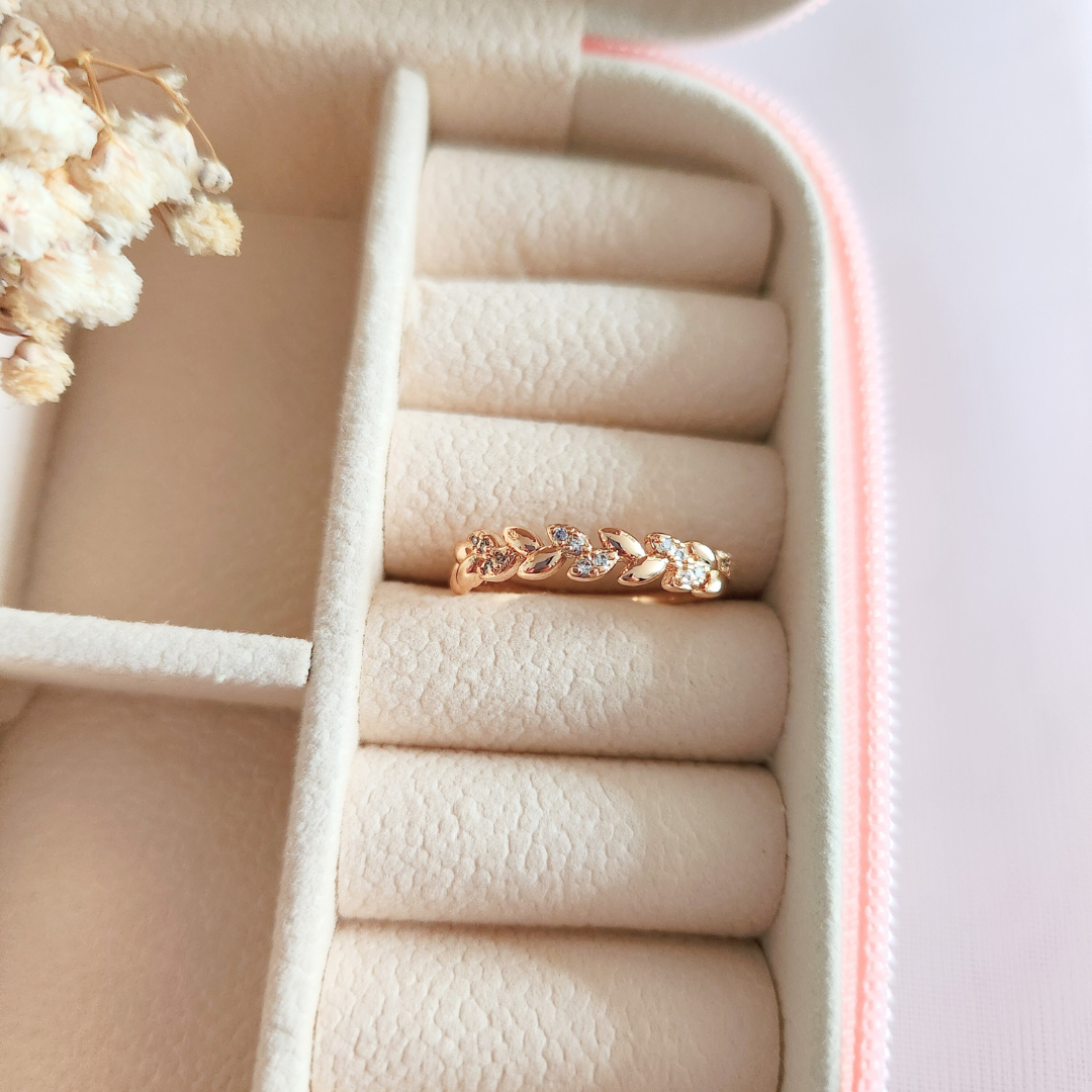 Anillo Hojas