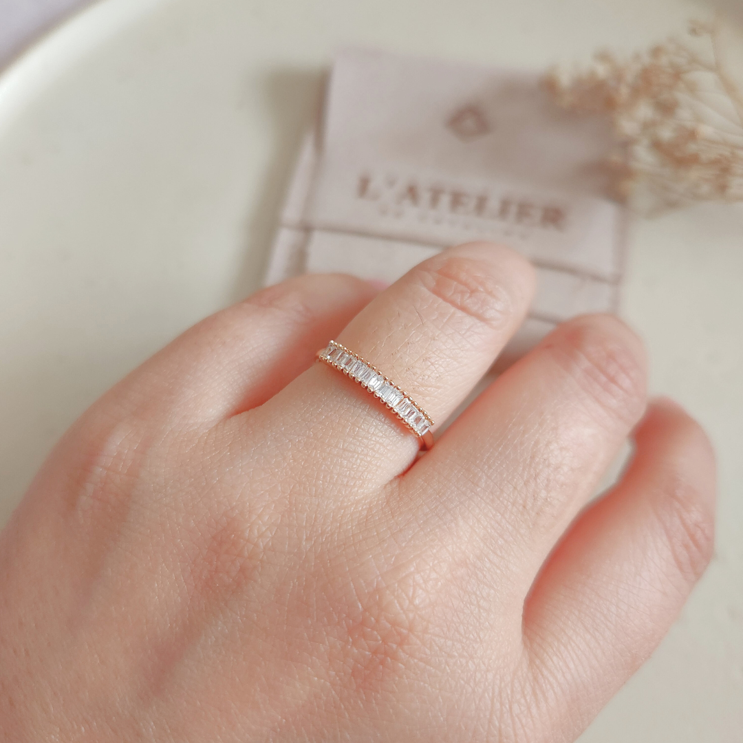 Anillo Cinta - Colección Acero