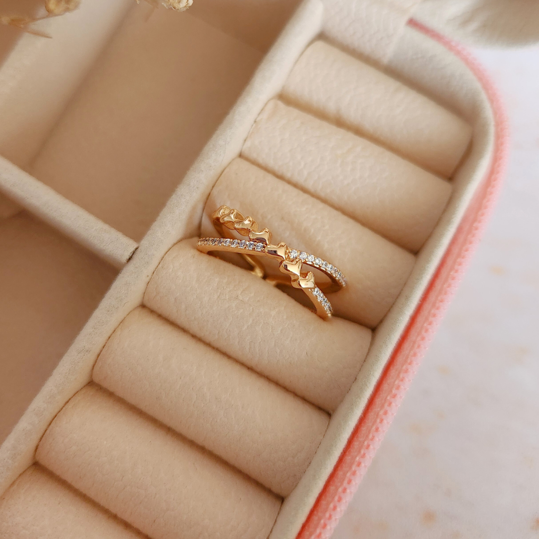 Anillo Indara - Colección Acero