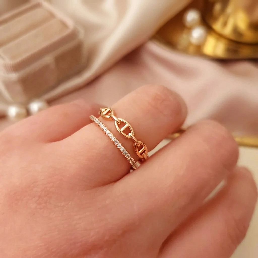 Anillo Indara - Colección Acero