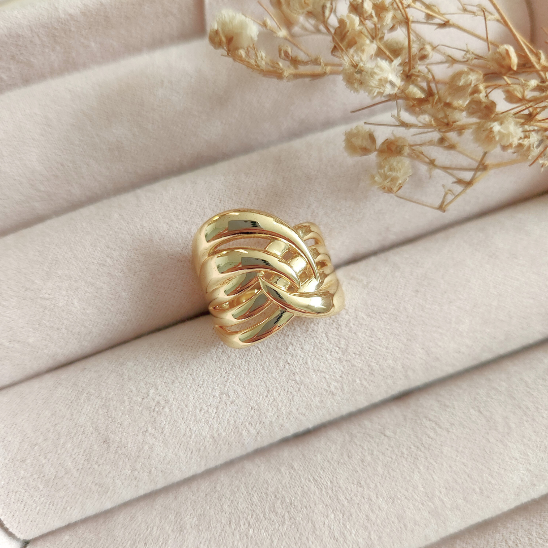 Anillo Chloe Gold Imagen secundaria del producto