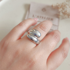 Anillo Amelia Plateado