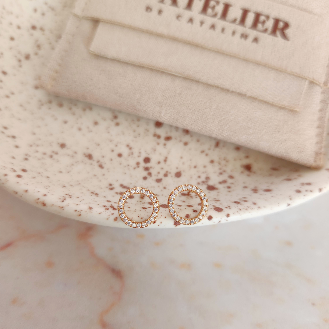 Aretes Karma - Colección Acero