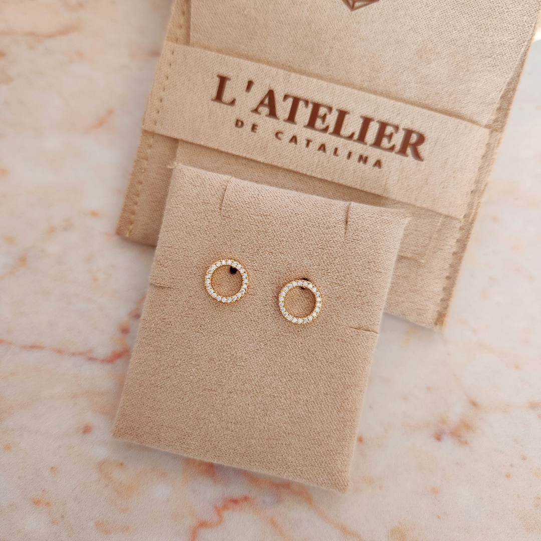 Aretes Karma - Colección Acero