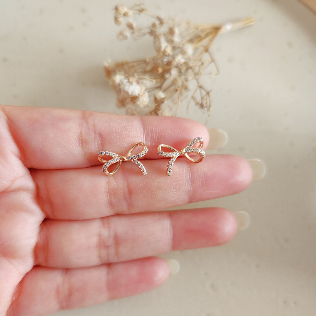 Aretes Lazo - Colección Acero