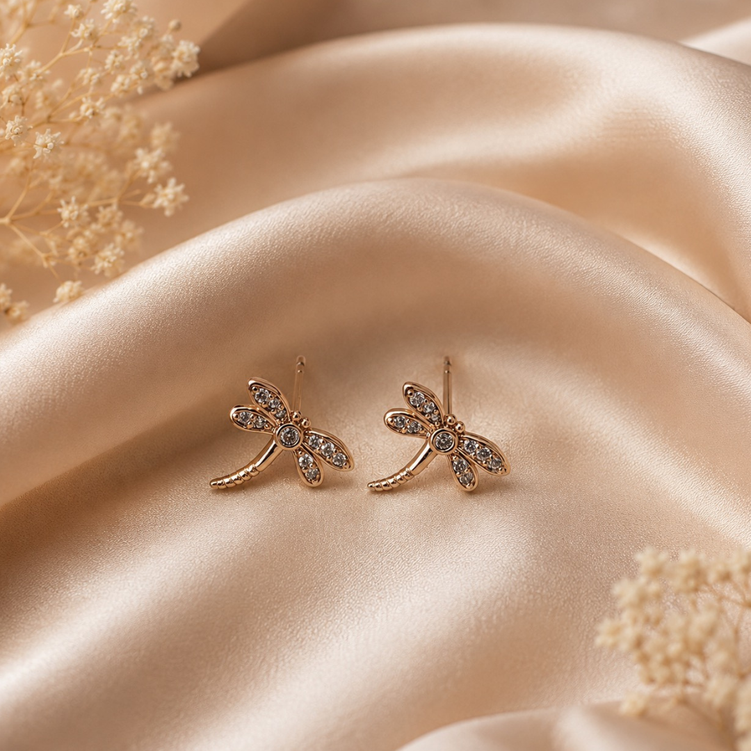 Aretes Libélula - Colección Trendy