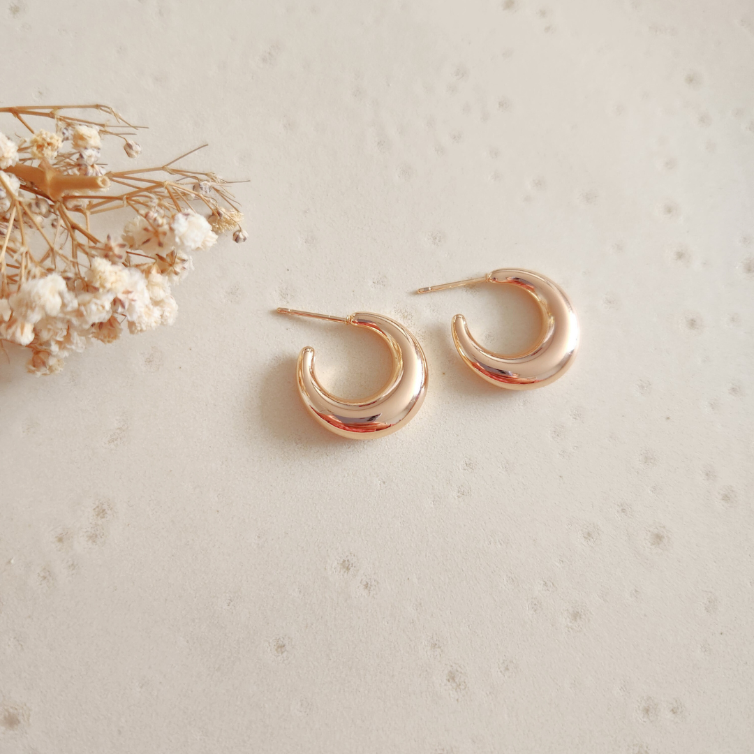 Aretes Zenda - Colección Acero Imagen secundaria del producto