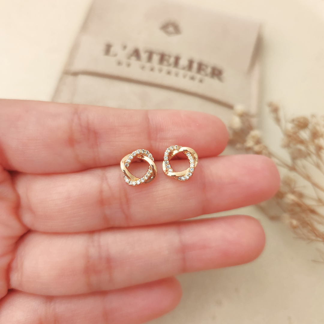 Aretes Gadea - Colección Acero