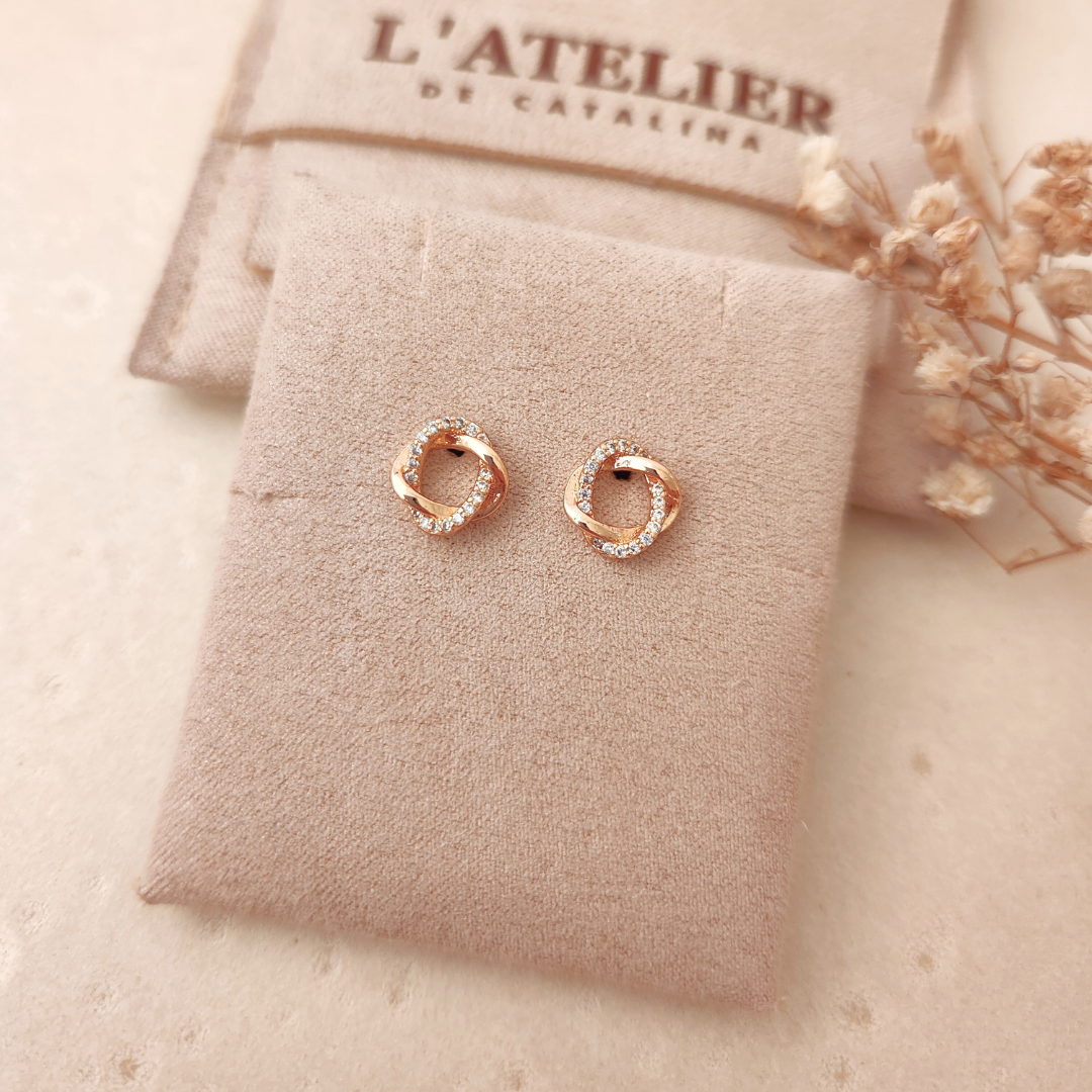 Aretes Gadea - Colección Acero Imagen secundaria del producto