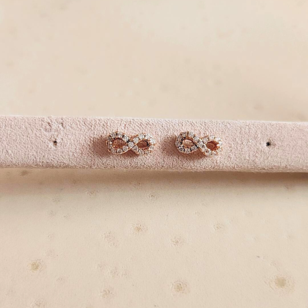 Aretes Infinito - Colección Acero