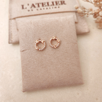 Aretes Karma Mariposas - Colección Acero