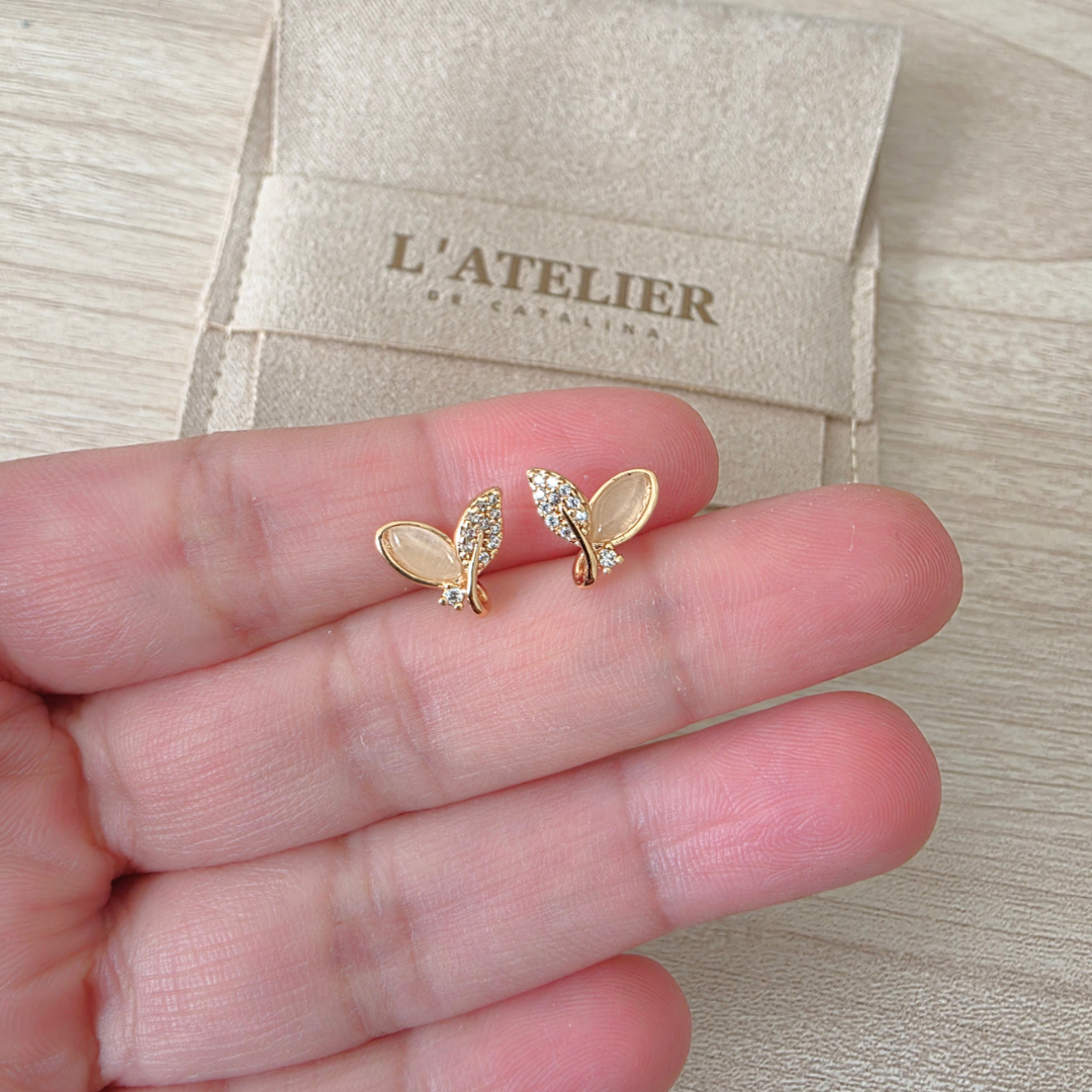 Aretes Ambar - Colección Acero Imagen principal del producto