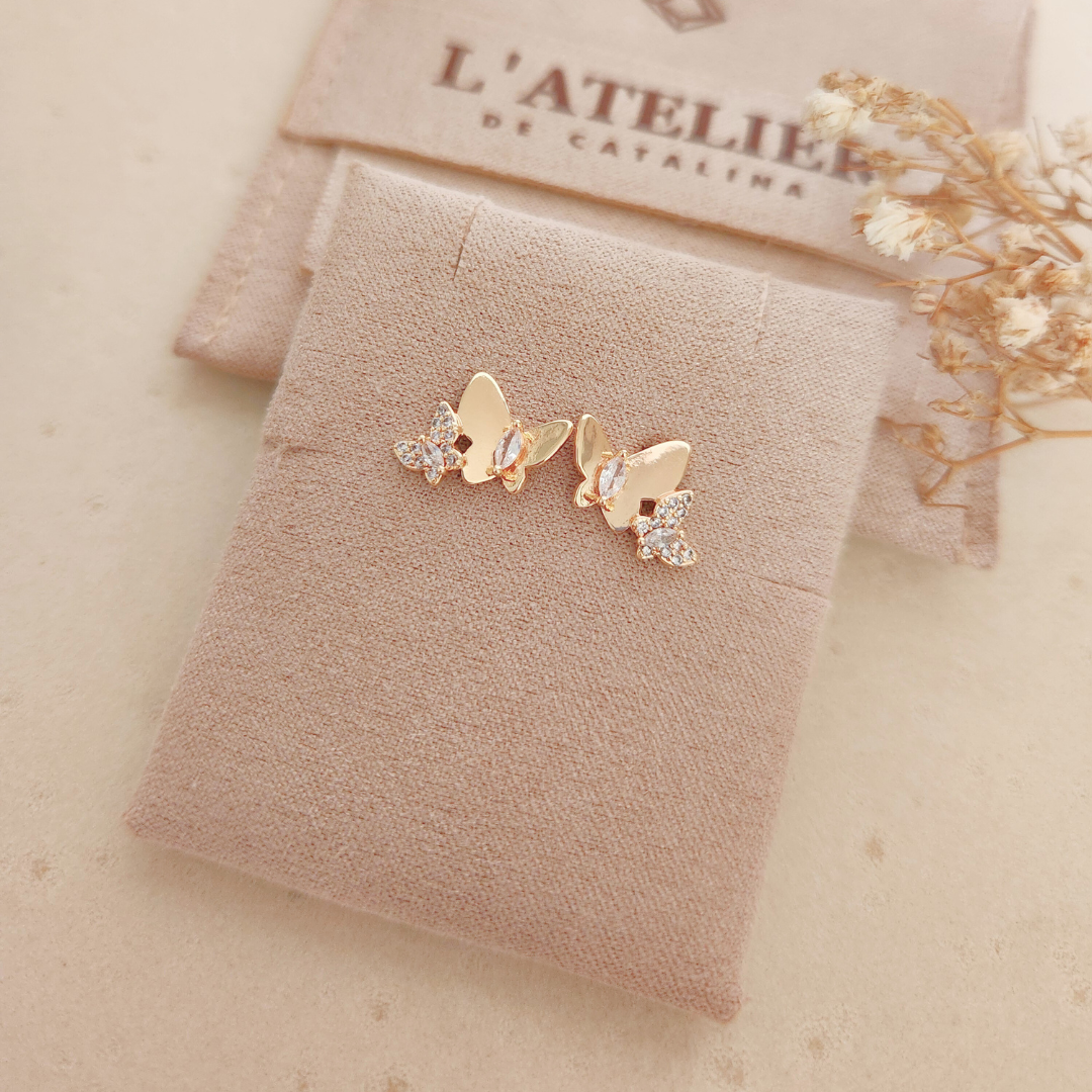 Aretes Bluma - Colección Acero