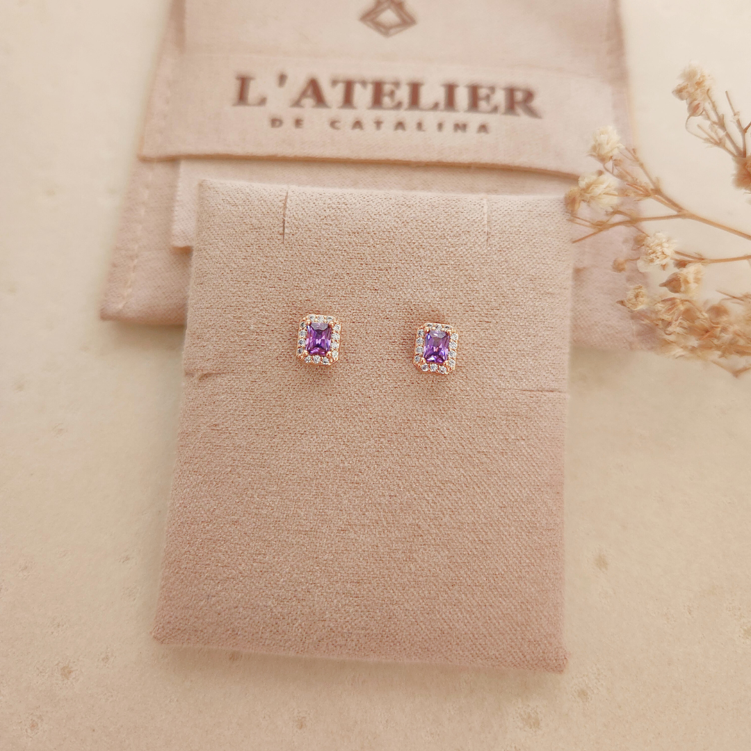 Aretes Athena - Colección Acero