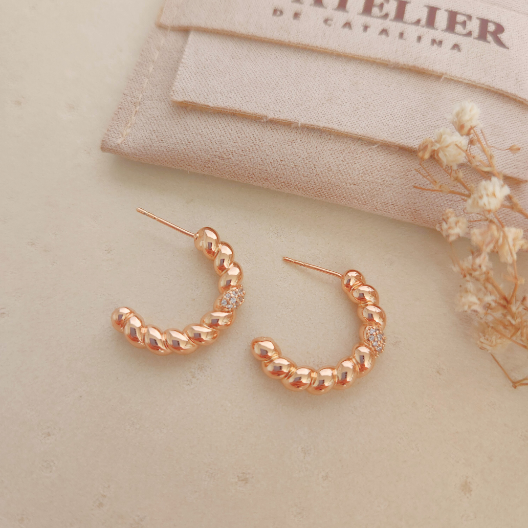 Aretes Vega - Colección Acero