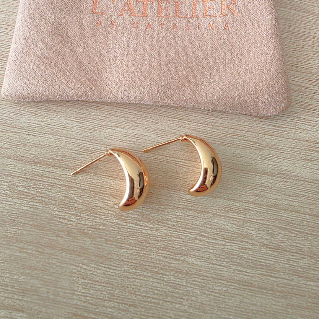 Aretes Victoria Rose - Colección Acero Imagen principal del producto