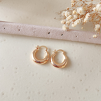 Argolla Canoa Slim - Colección Acero