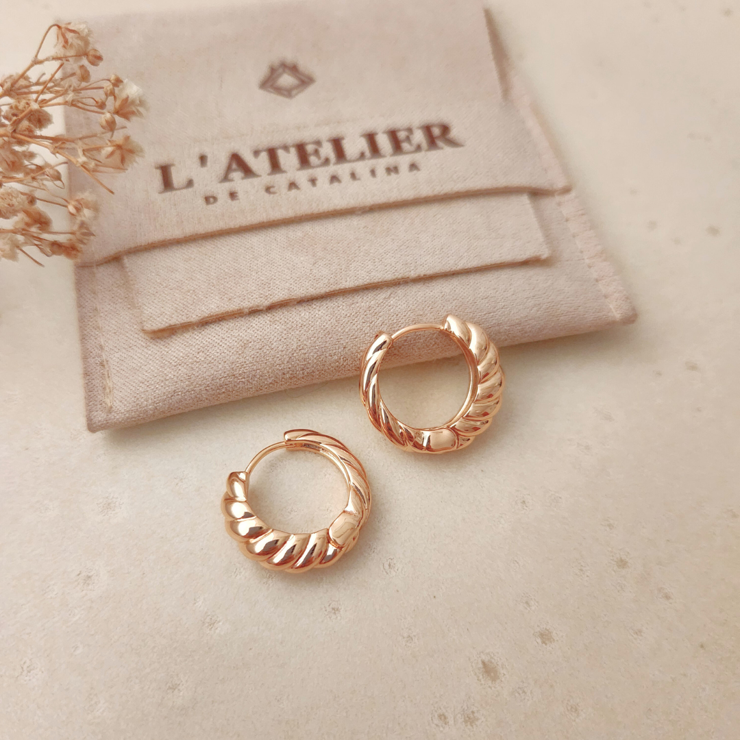 Argollas Elga - Colección Acero