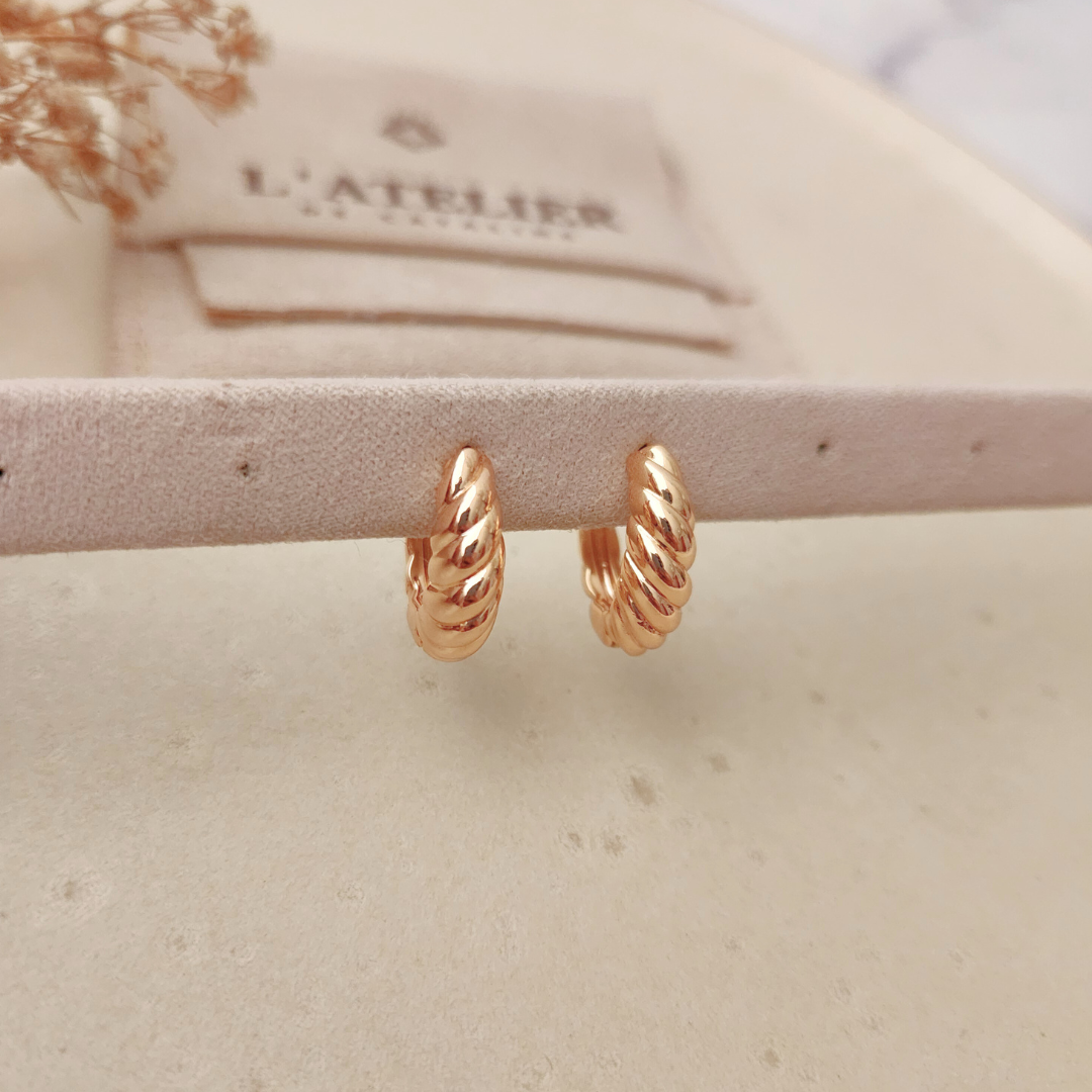 Argollas Elga - Colección Acero