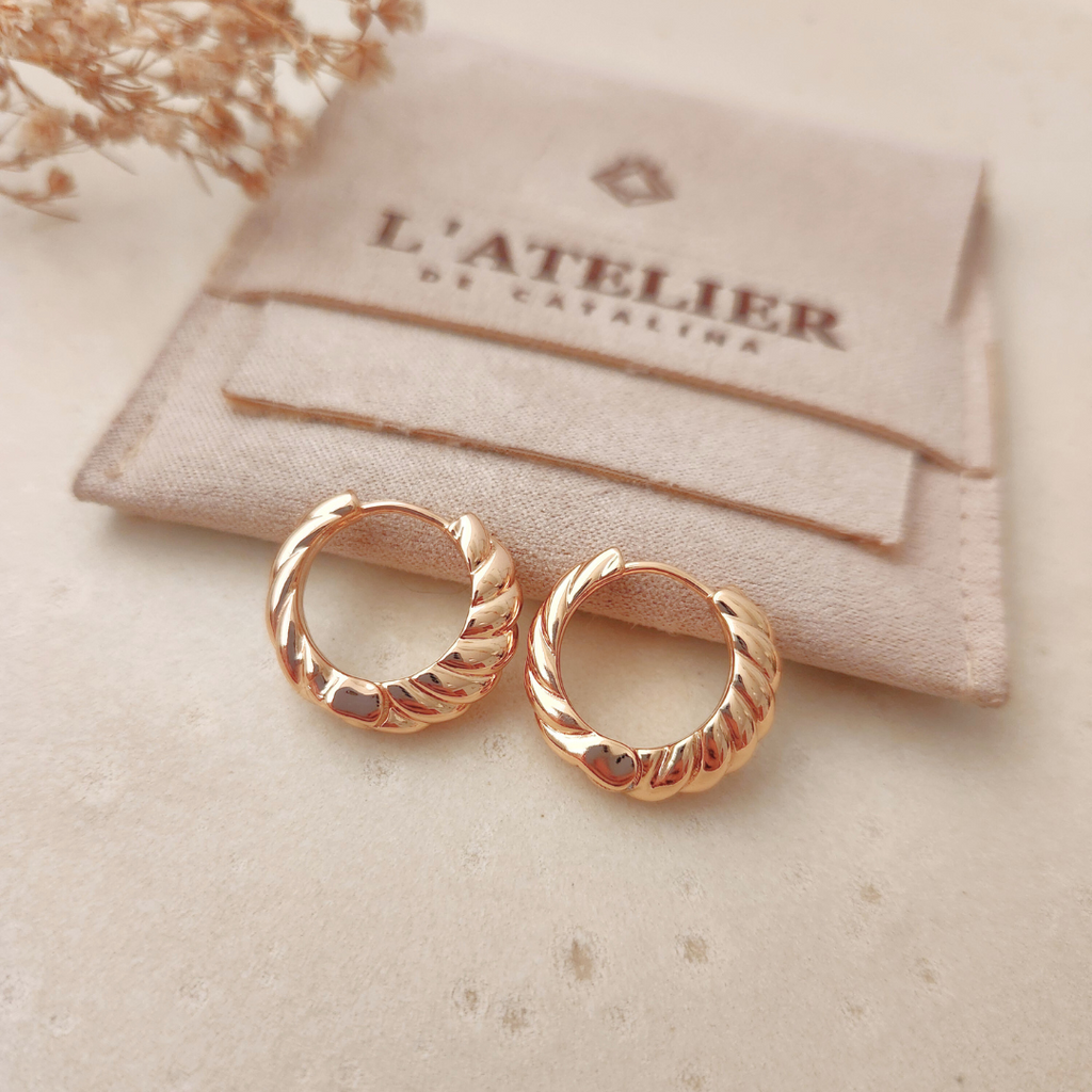 Argollas Elga - Colección Acero