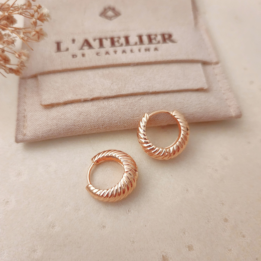 Aretes Izar - Colección Acero
