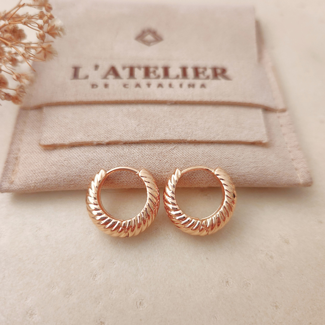 Aretes Izar - Colección Acero