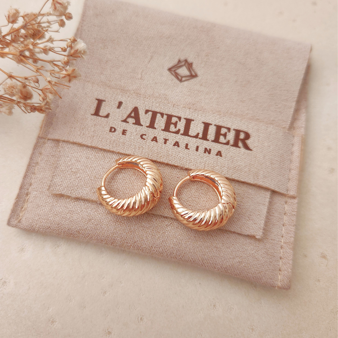 Aretes Izar - Colección Acero