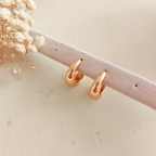 Argolla Canoa Mediano - Colección Acero