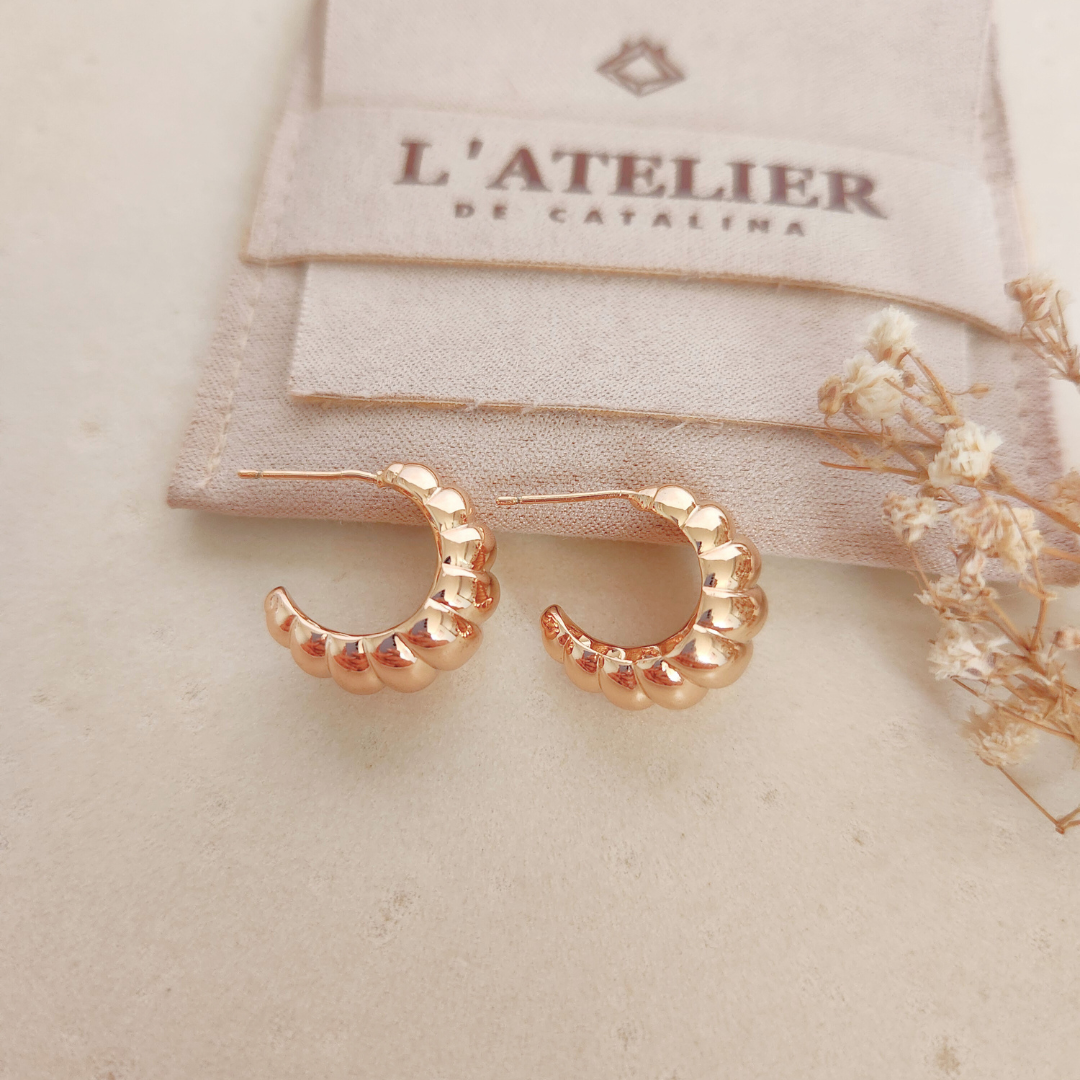 Aretes Dawa - Colección Acero