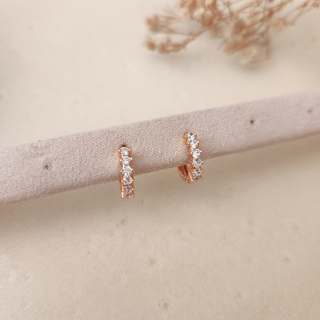 Argollas Mini Diana - Colección Acero Imagen principal del producto