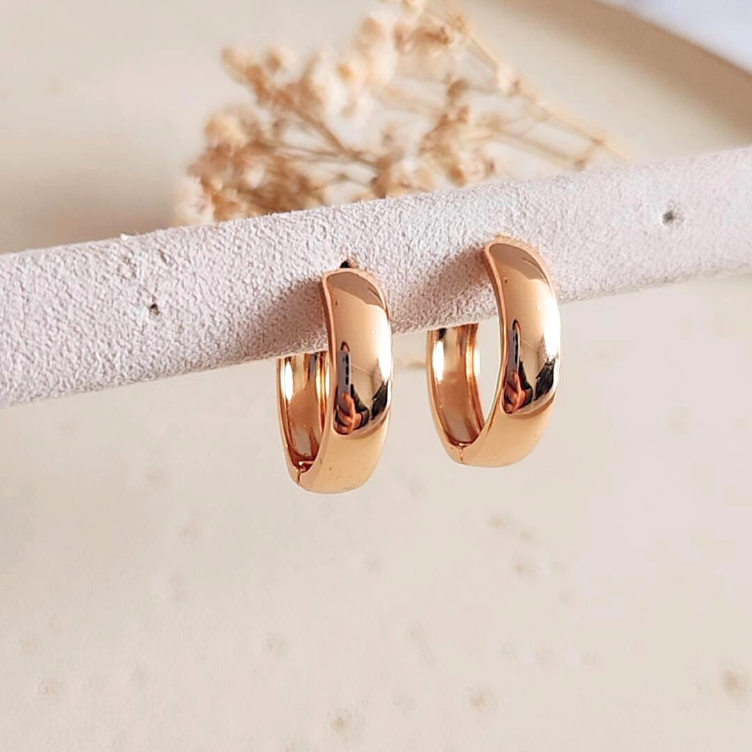 Argollas Larissa L - Colección Acero Imagen secundaria del producto