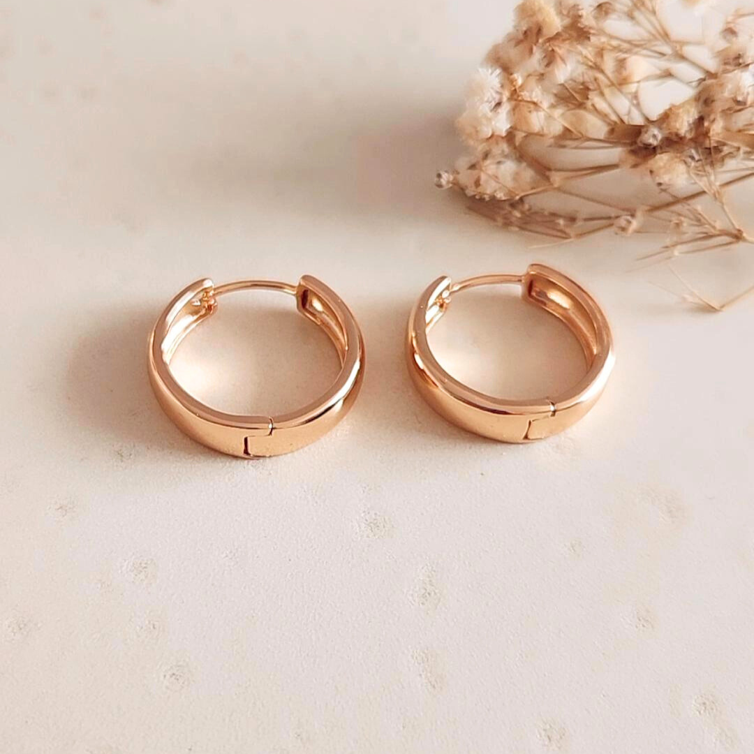 Argollas Larissa L - Colección Acero