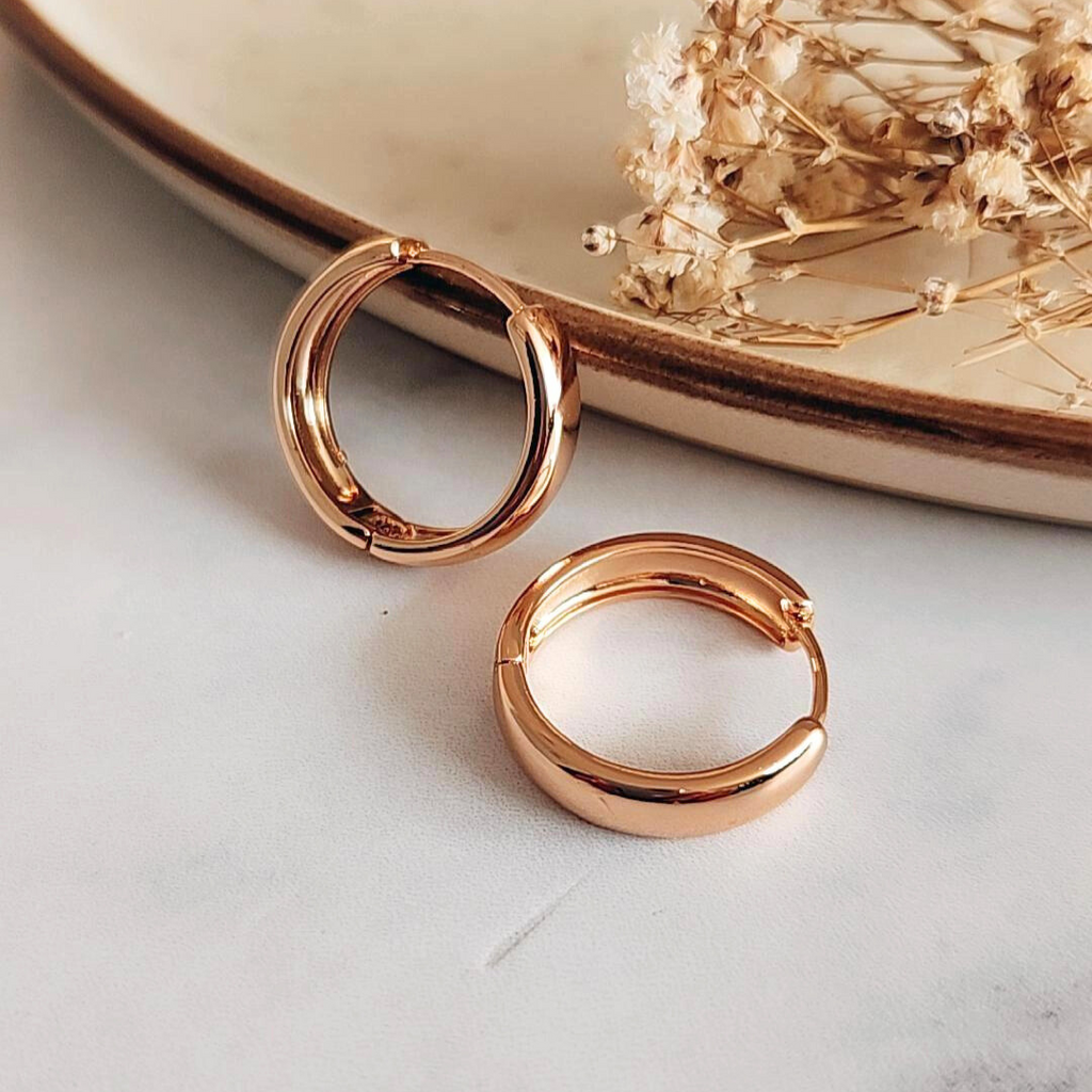 Argollas Larissa L - Colección Acero