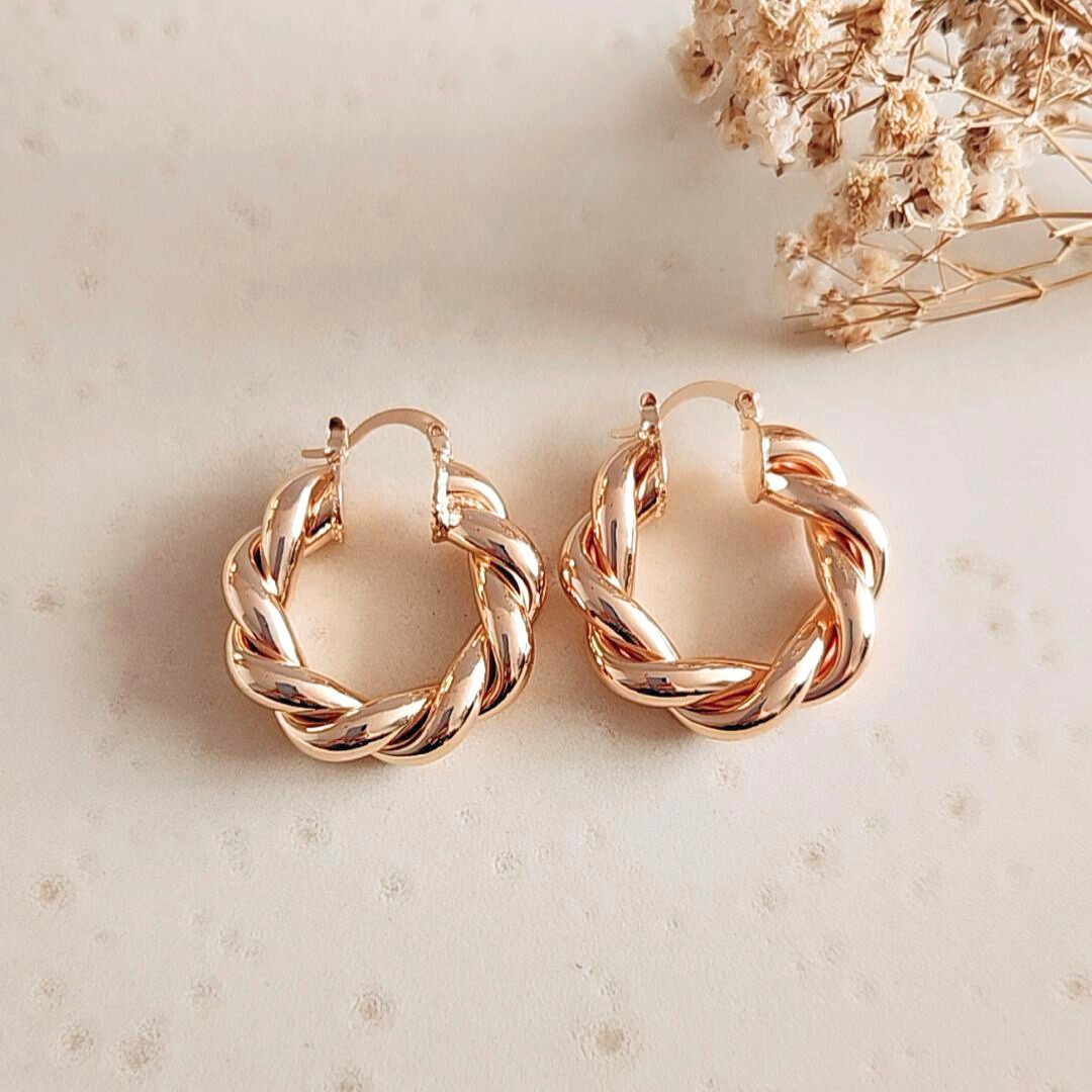 Argollas Lily - Colección Acero