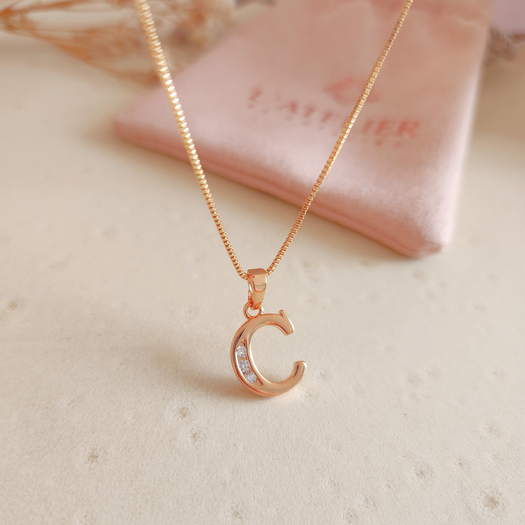 Collar Iniciales Maxi - Colección Acero