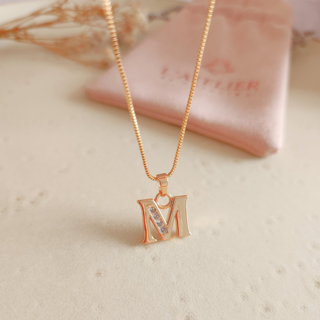 Collar Iniciales Maxi - Colección Acero