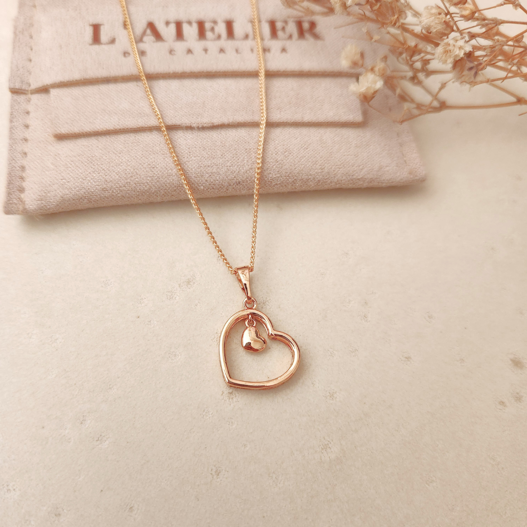 Collar Zia Rose - Colección Acero