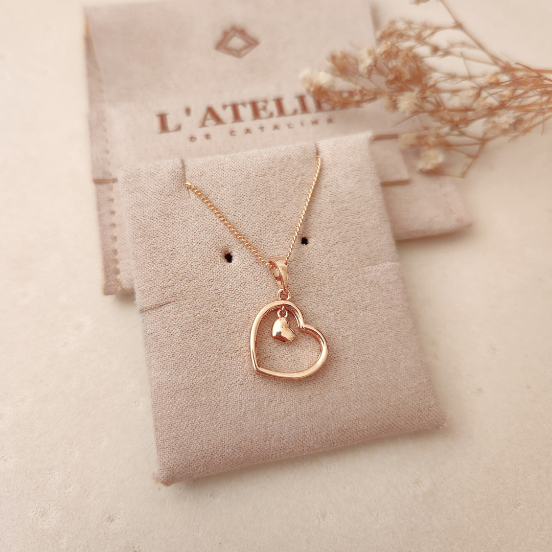 Collar Zia Rose - Colección Acero