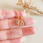 Collar Iniciales Mini Deluxe - Colección Acero