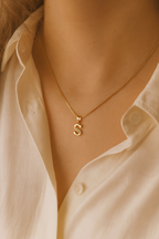 Collar Iniciales Maxi - Colección Acero